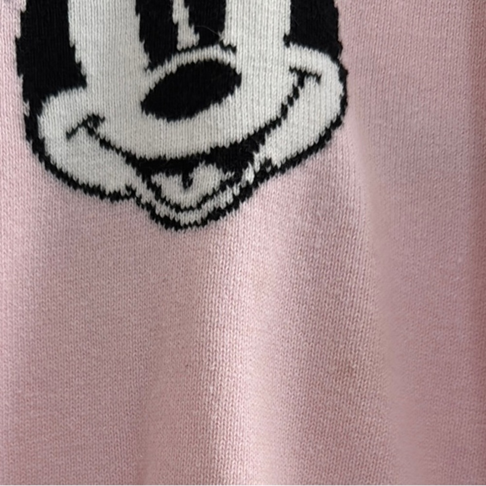 Janie and Jack Pink Minnie Mouse Sweater - Picture 2 of 5